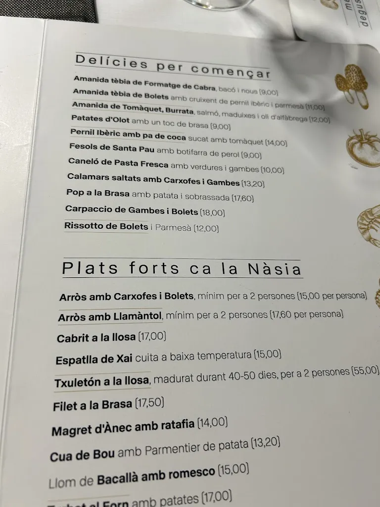 Menu_Restaurant Ca la Nàsia_Vall de Bianya La_image_1