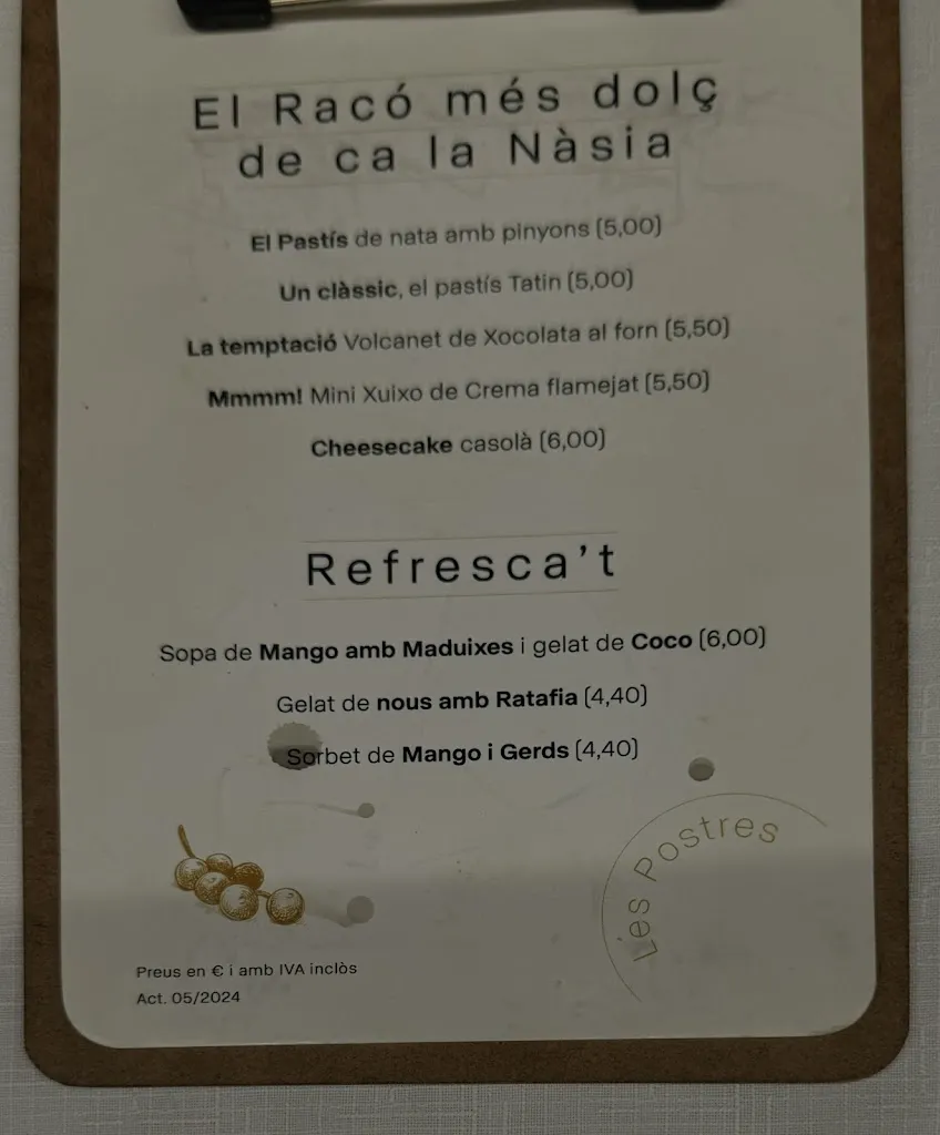 Menu_Restaurant Ca la Nàsia_Vall de Bianya La_image_4