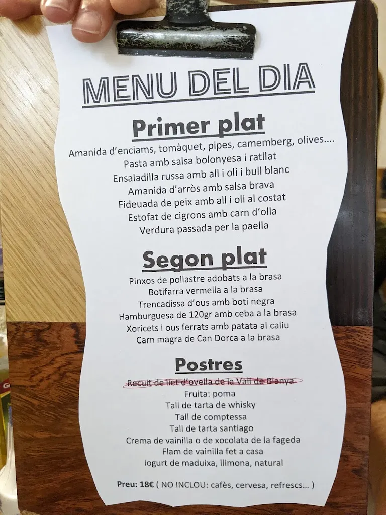 Menu_Restaurant Mercè _Vall de Bianya La_image_2