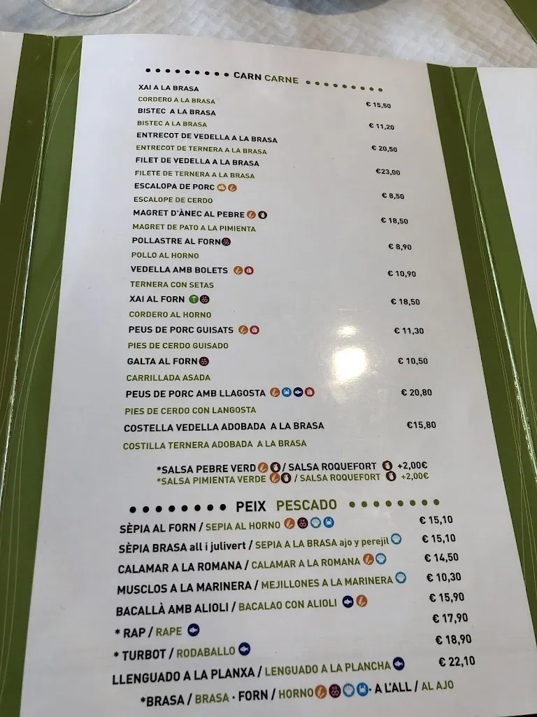 Menu_Restaurant Can Parera_Viladamat_immagine_4