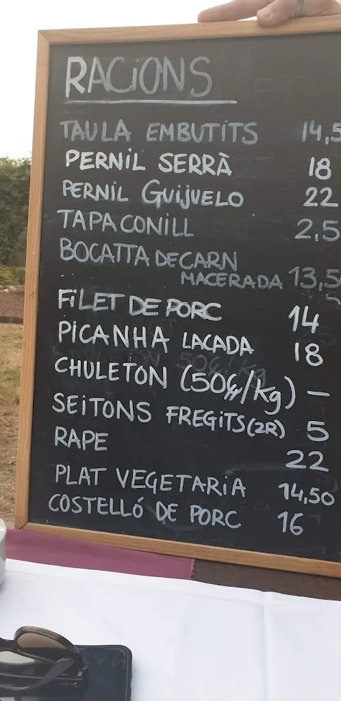 Menu_La Tartana Can Massanet_Vilafant_image_1