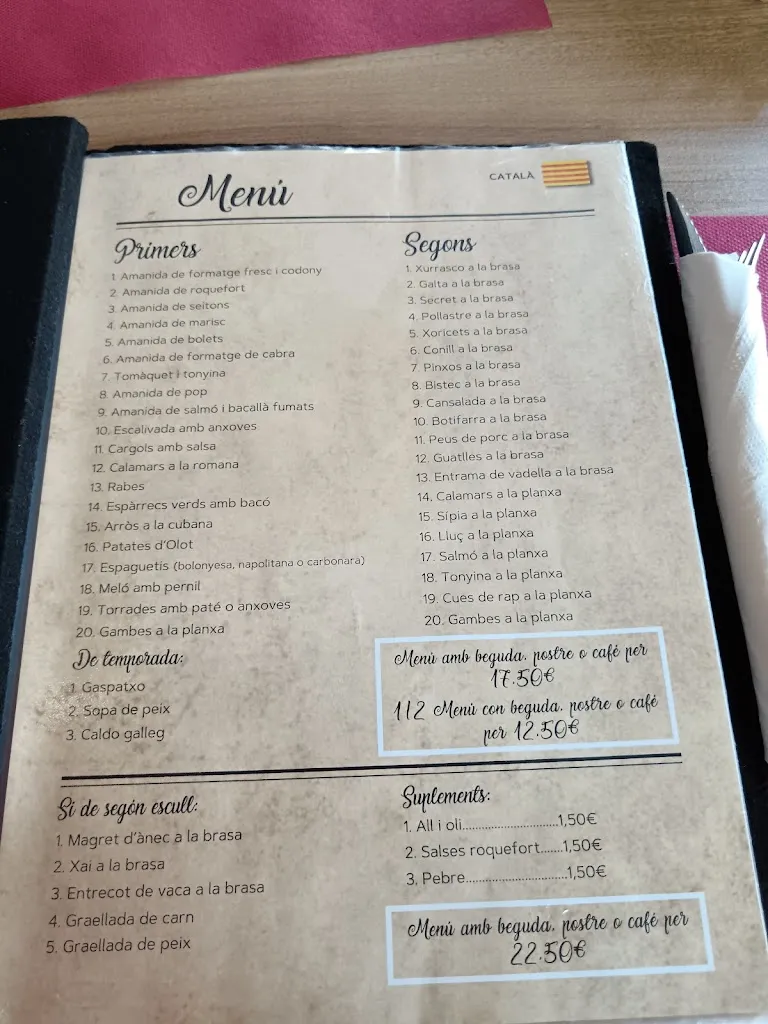 Menu_Restaurant l'Arengada_Vilafant_image_3