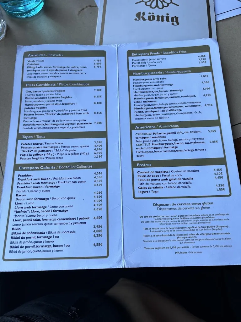 Menu_König Vilablareix- Girona_Vilablareix_image_1