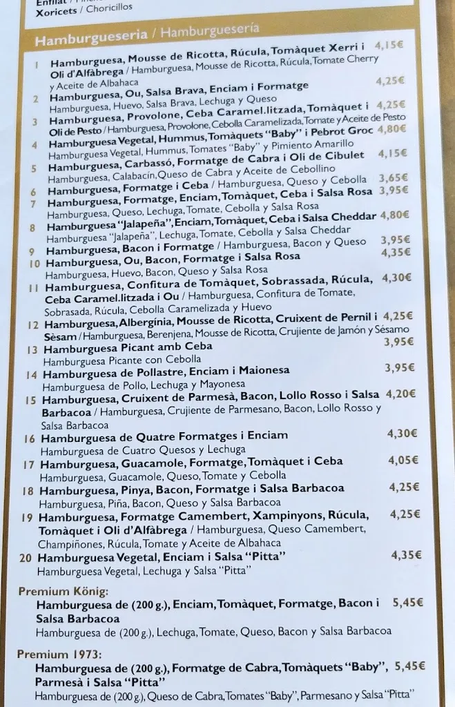 Menu_König Vilablareix- Girona_Vilablareix_image_2