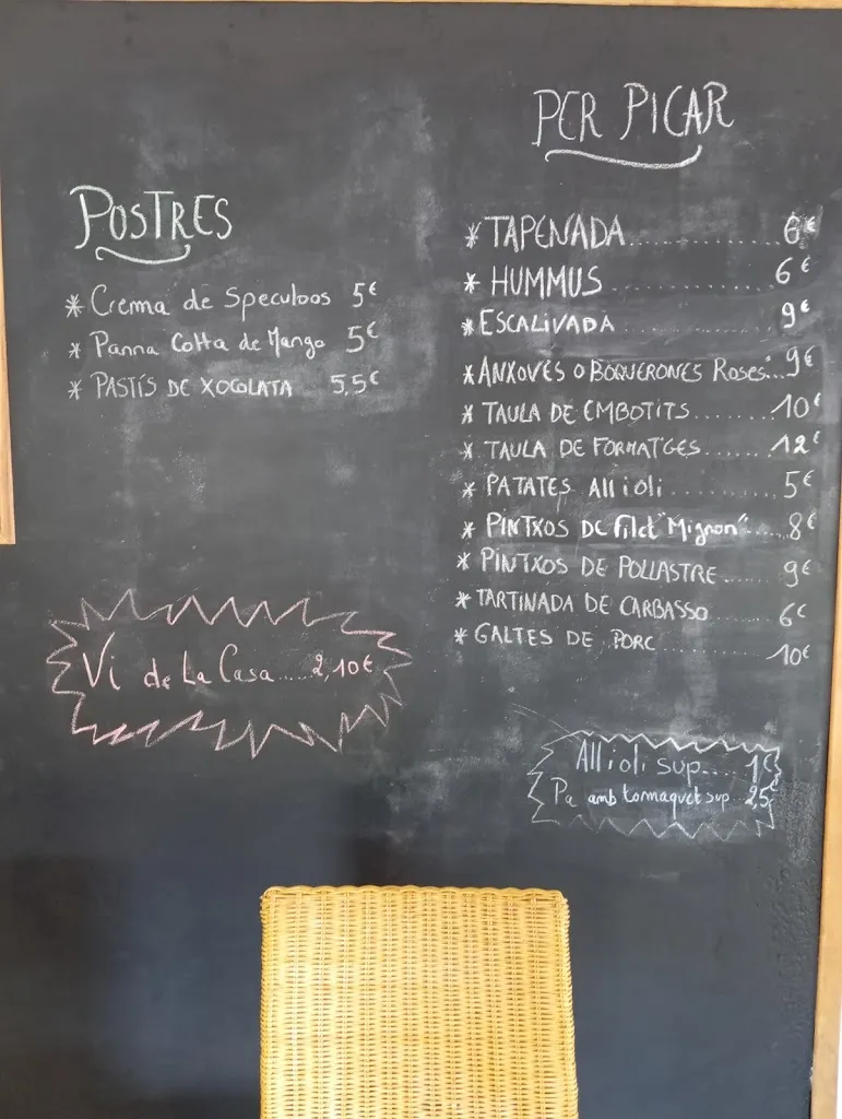 Menu_Pura vida_Vilamaniscle_immagine_2