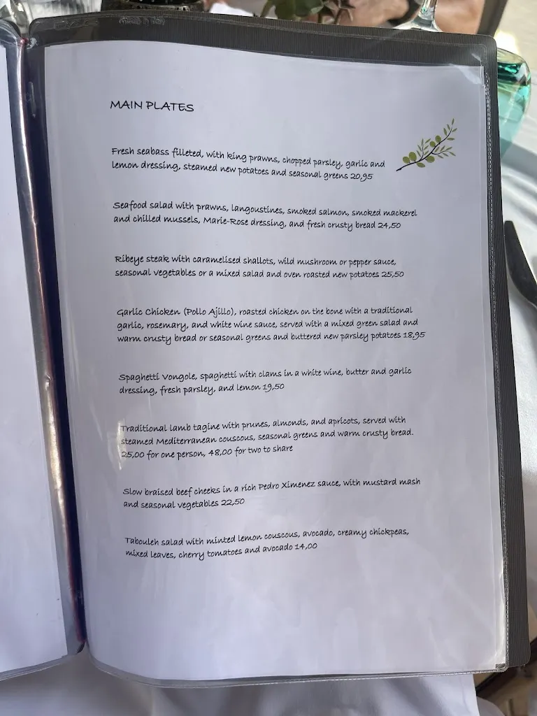 Menu_Olivos Restaurant Terrace_Algorfa_image_1