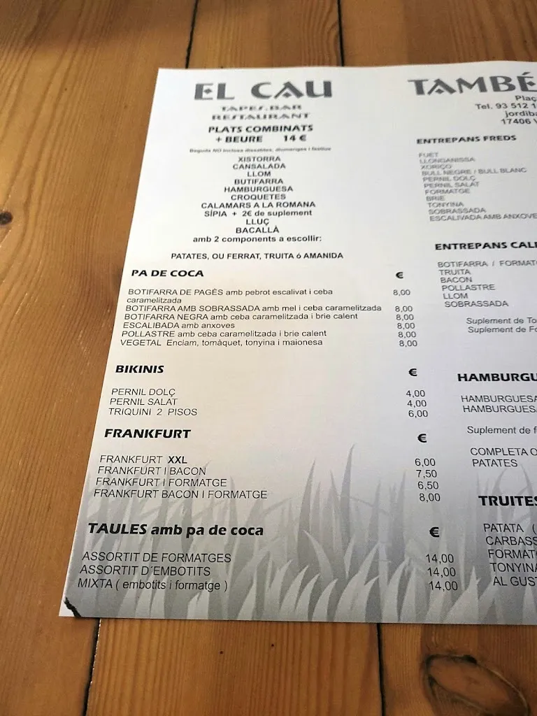 Menu_El Cau_Viladrau_image_2