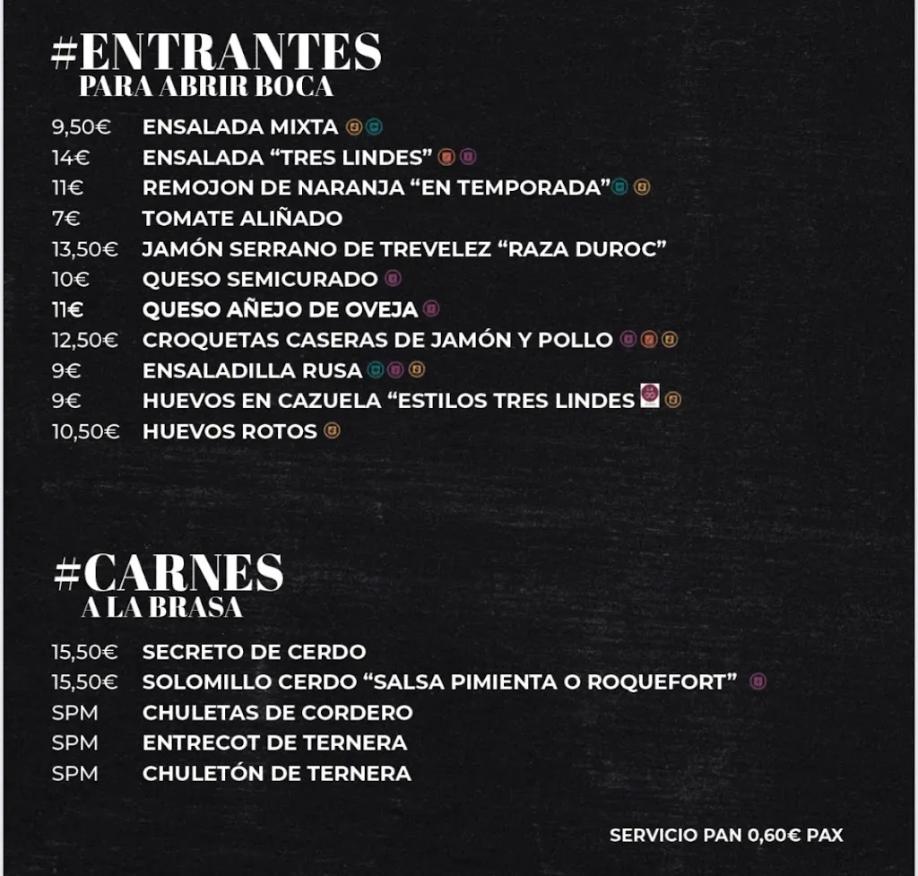 Menu_Mesón Tres Lindes_Albuñuelas_image_1