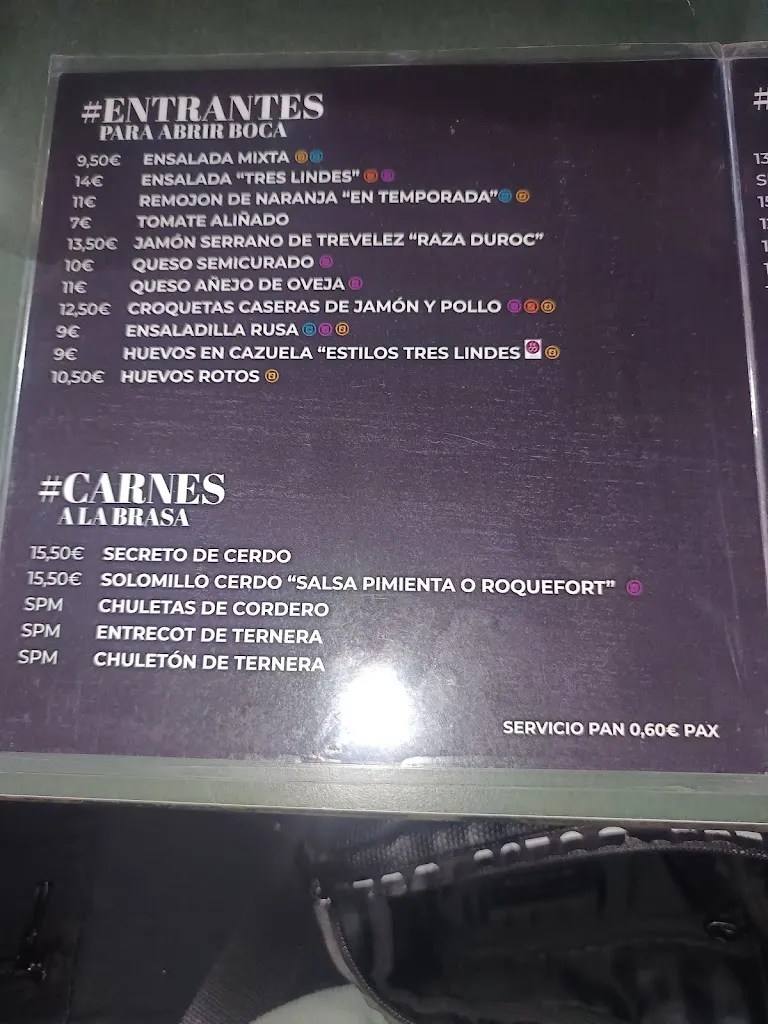 Menu_Mesón Tres Lindes_Albuñuelas_image_4