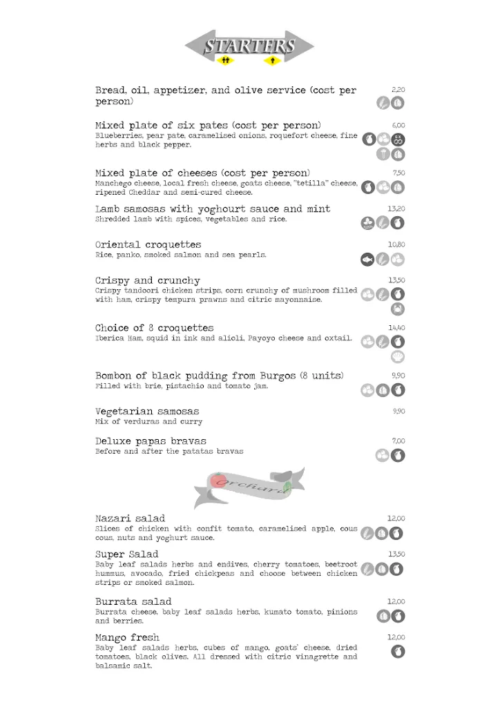 Menu_La Huella Gastrobar_Algarinejo_image_1