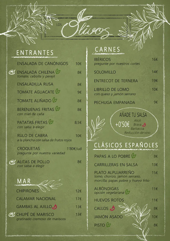 Menu_Restaurante Los Olivos de Alfacar_Alfacar_image_1