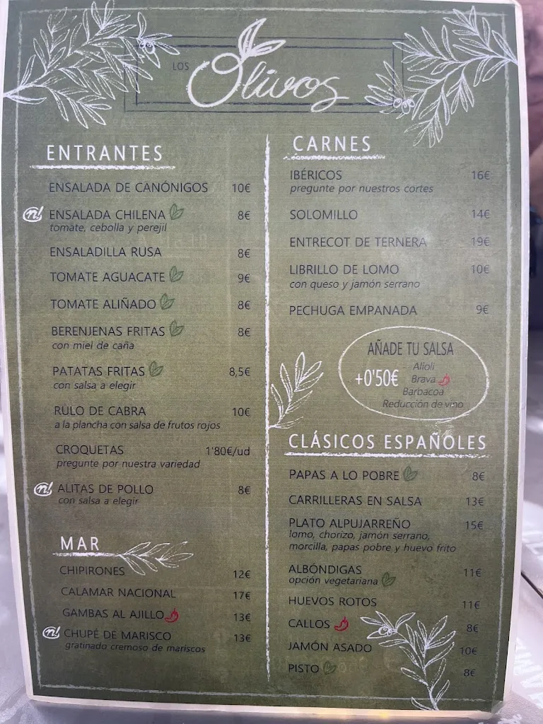Menu_Restaurante Los Olivos de Alfacar_Alfacar_image_3