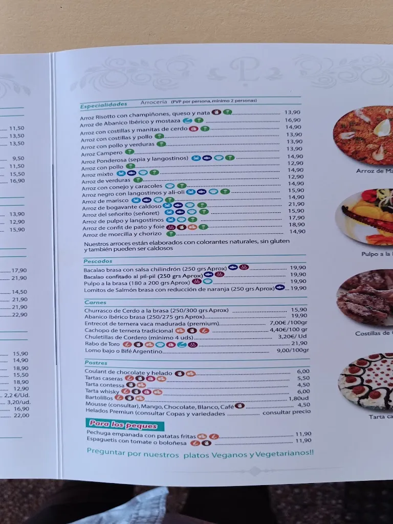 Menu_LA PONDEROSA. Restaurante Asador Arrocería_Alfacar_image_1