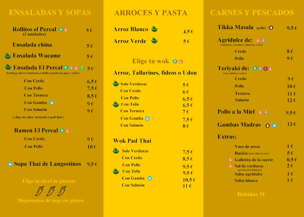 Menu_El Percal De Asia_Alfacar_image_1