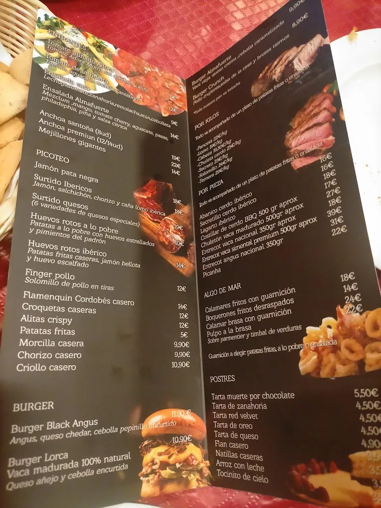 Menü_Braseria Almafuerte by Pepin_Alfacar_Bild_3