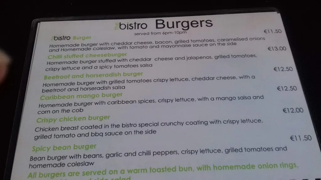 Menu_The Bistro_Algorfa_image_1