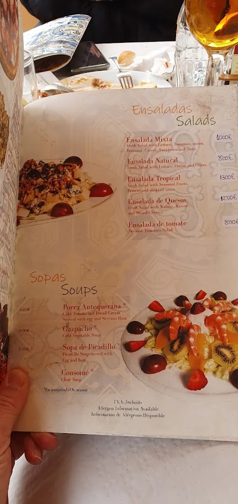 Menu_Bar Andaluz_Alhama de Granada_image_4