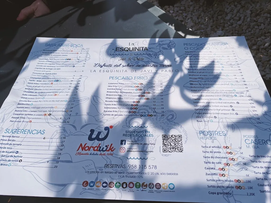 Menu_La Esquinita de Pablo Alhendín_Alhendín_image_1