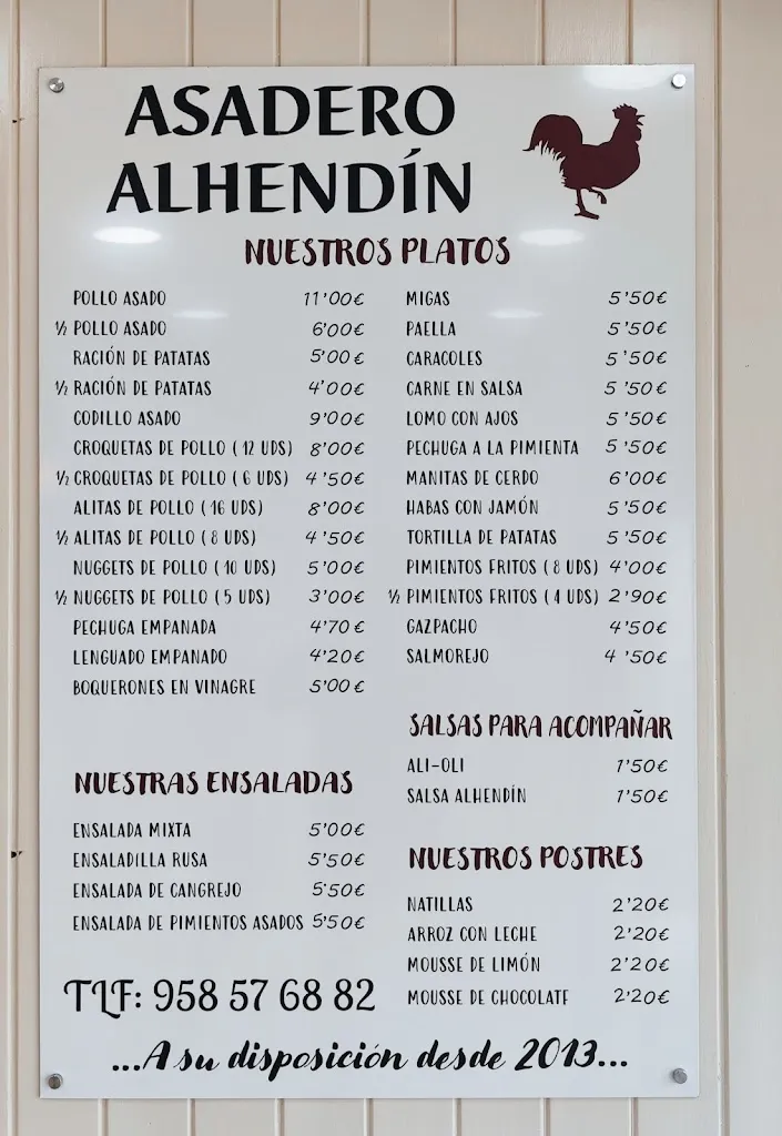Menu_Asadero Alhendin_Alhendín_image_1