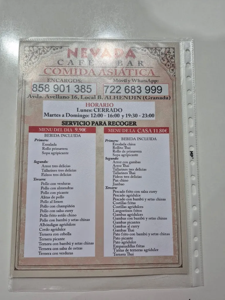Menu_NEVADA_Alhendín_immagine_2
