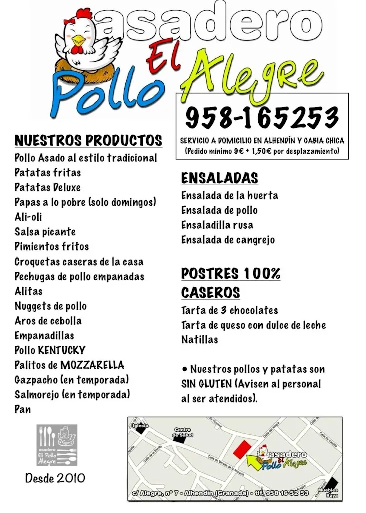 Menu_Asadero El Pollo Alegre_Alhendín_image_1