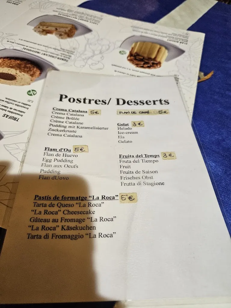 Menu_Restaurant La Roca de Tossa_Tossa de Mar_image_4