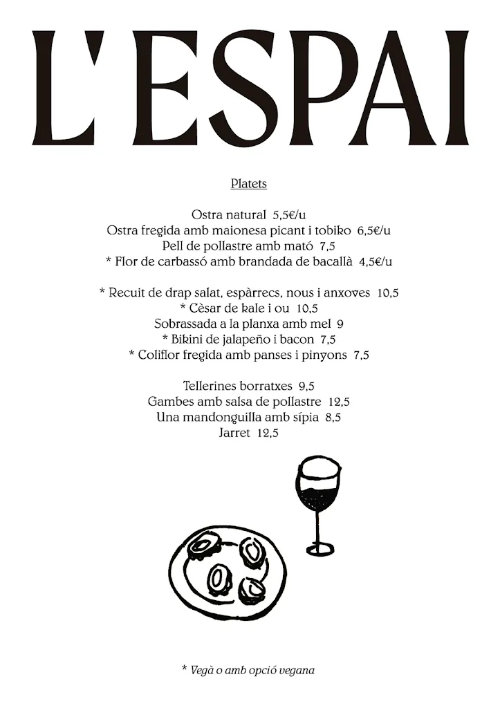 Menu_L'Espai_Tossa de Mar_image_2