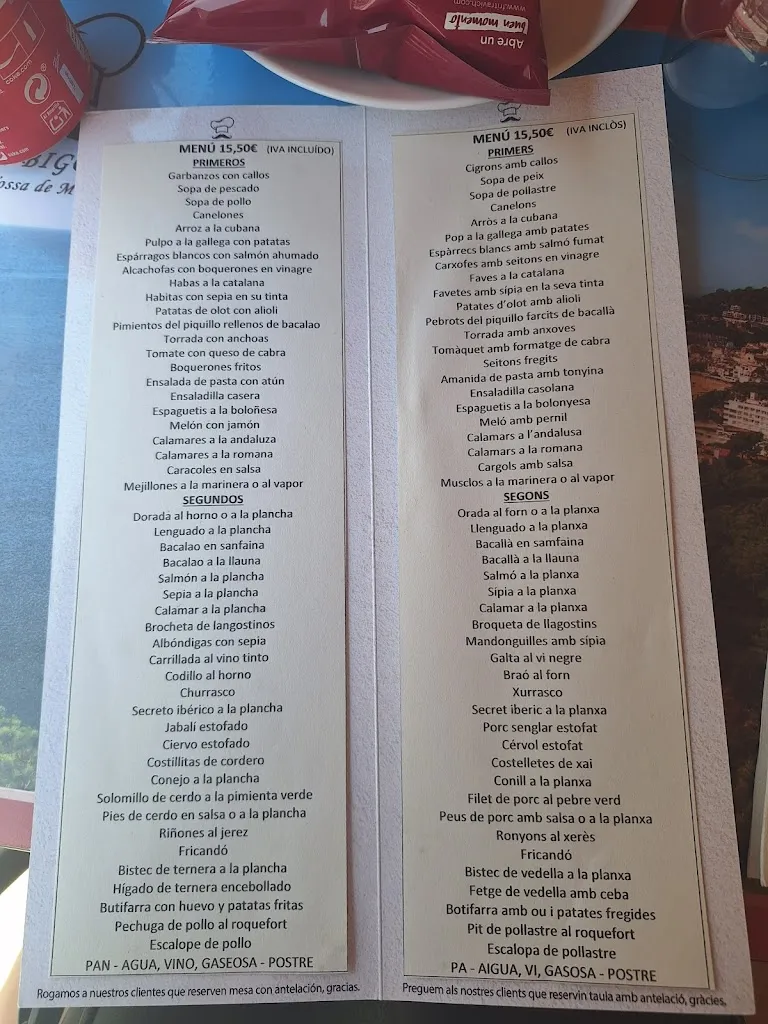 Menu_Restaurant Bar Can Bigotis_Tossa de Mar_image_3