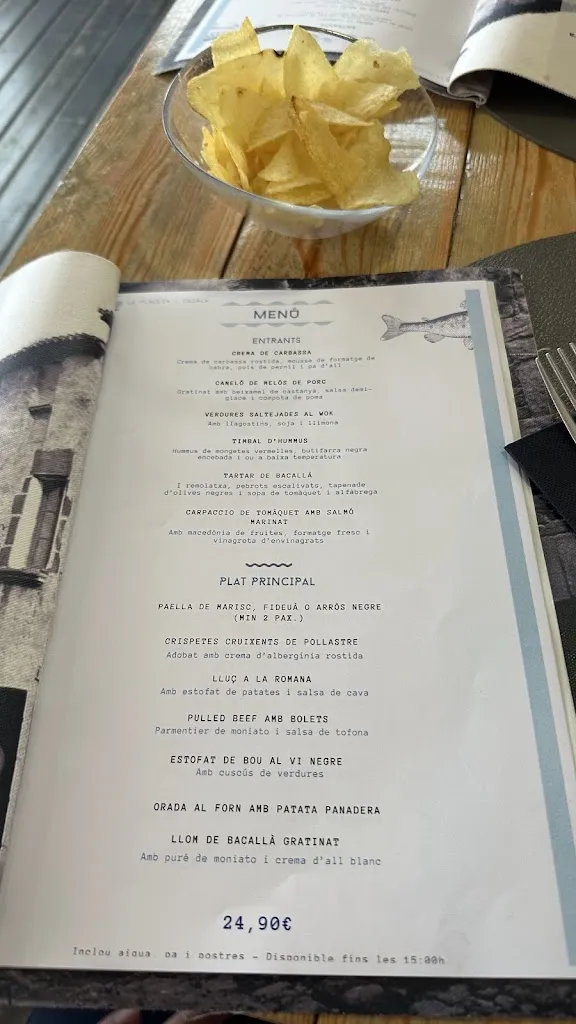 Menu_Restaurant La Placeta_Tossa de Mar_image_1