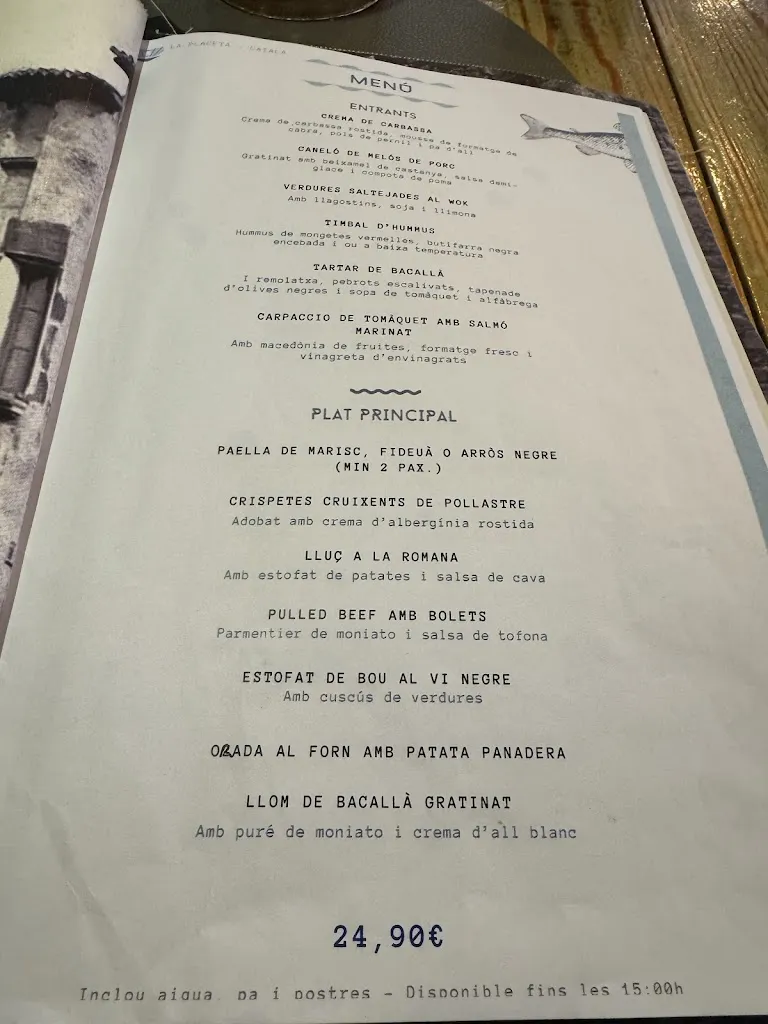 Menu_Restaurant La Placeta_Tossa de Mar_image_3