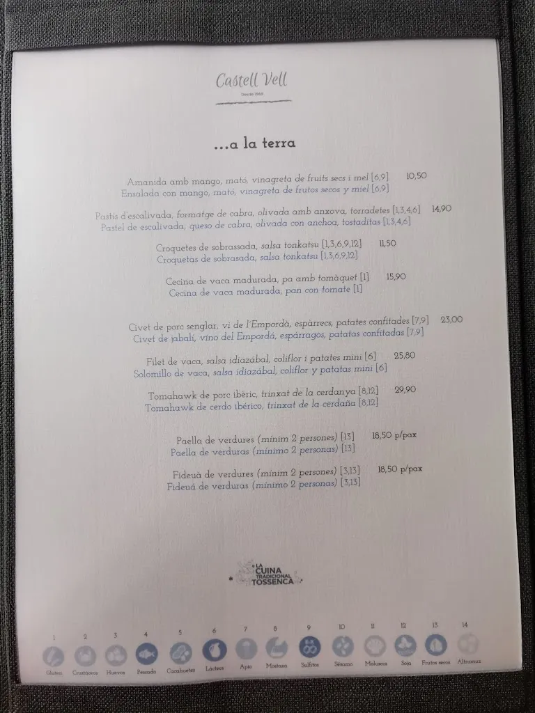Menu_Restaurant Castell Vell_Tossa de Mar_image_4