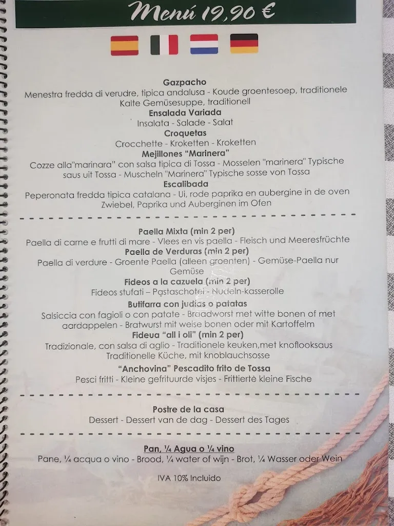 Menu_Restaurant marina Tossa_Tossa de Mar_image_1