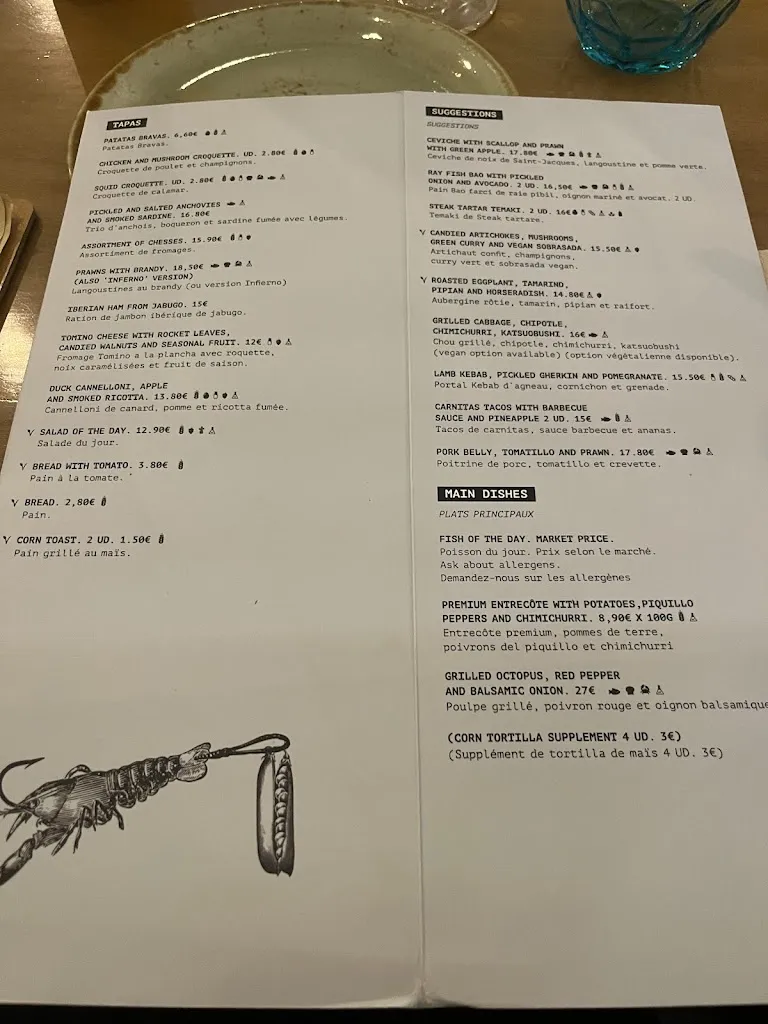 Menu_Portal Restaurant_Tossa de Mar_image_1