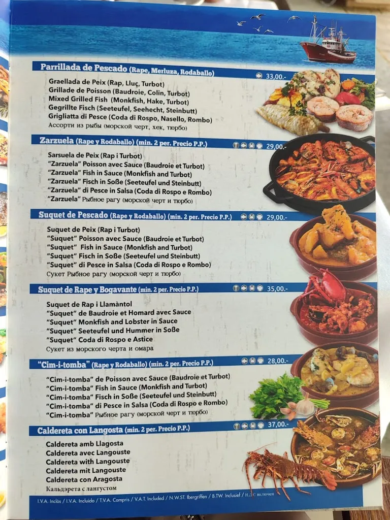 Menu_El Rincón de Galicia_Tossa de Mar_image_2