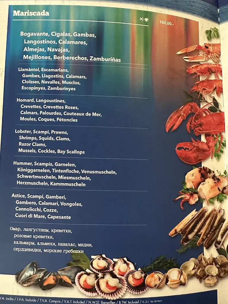 Menu_El Rincón de Galicia_Tossa de Mar_image_3