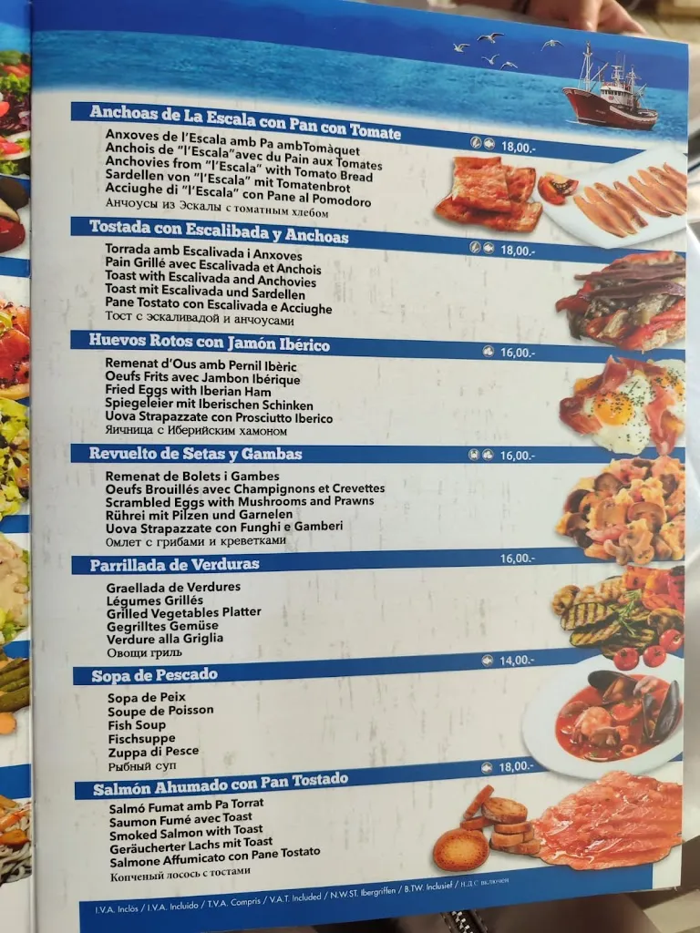 Menu_El Rincón de Galicia_Tossa de Mar_image_4