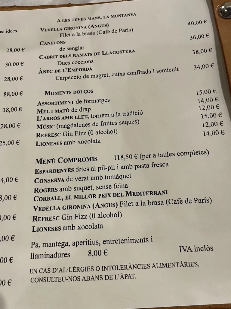 Menu_La Cuina de Can Simón_Tossa de Mar_image_1