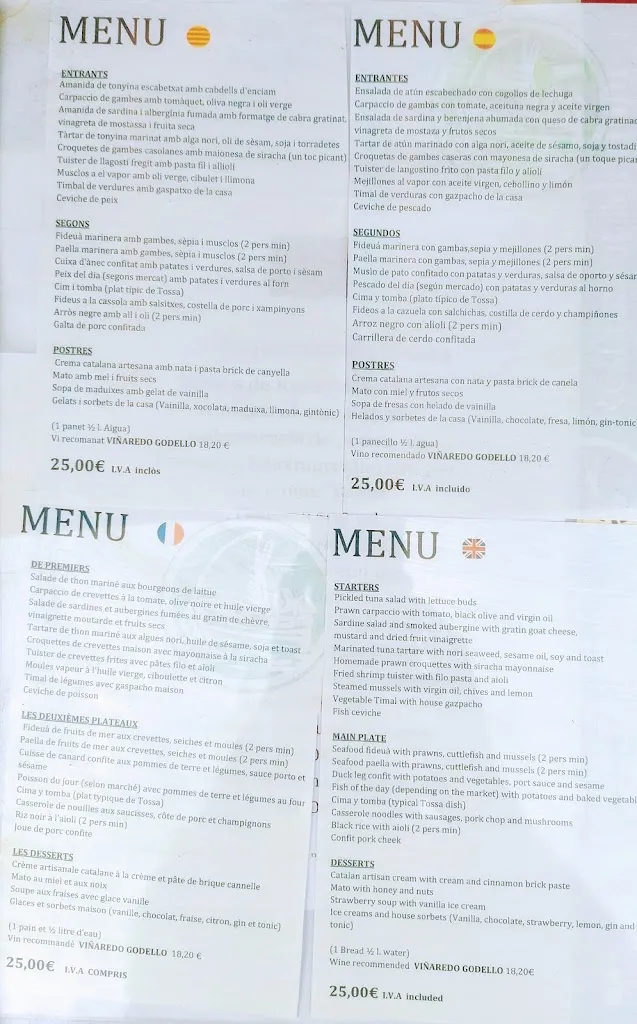 Menu_Restaurant Marítim_Tossa de Mar_image_2