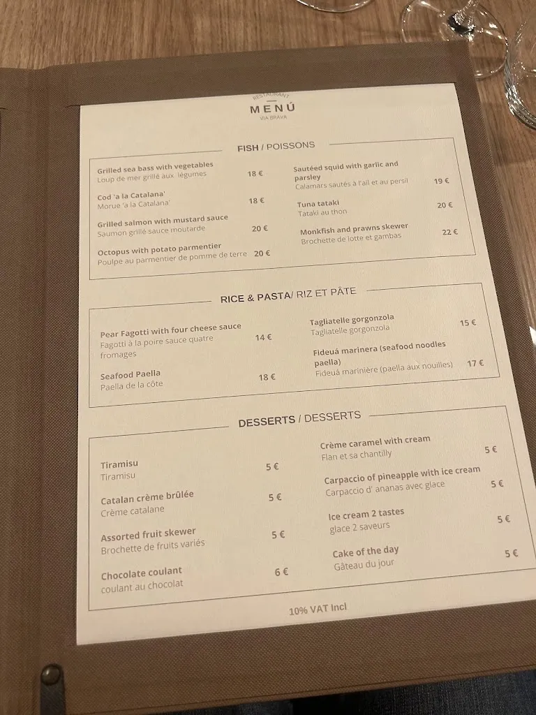 Menu_Restaurant Via Brava_Tossa de Mar_image_1