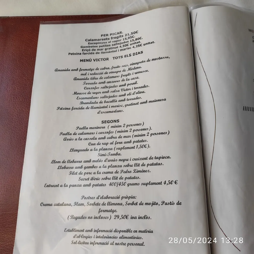 Menu_Restaurant Victor_Tossa de Mar_image_4