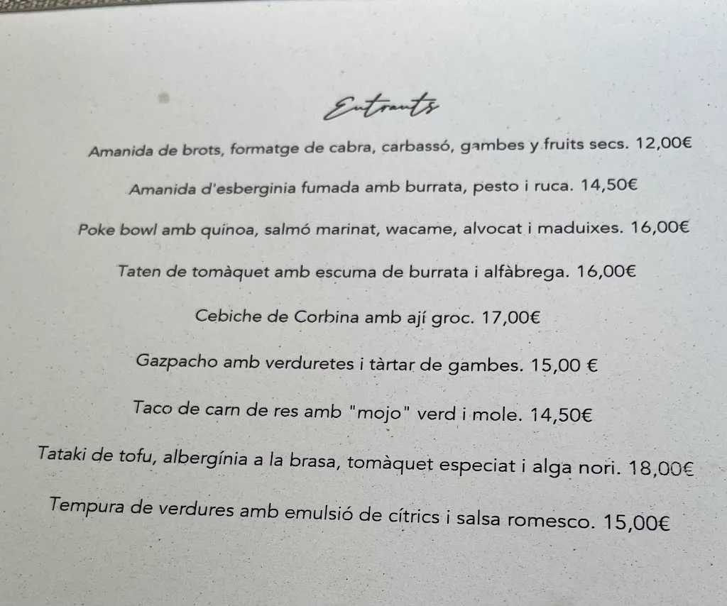 Menu_Restaurant Capri by Josep Pagès_Tossa de Mar_image_4
