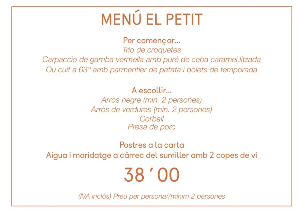 Menu_Restaurant El Petit_Tossa de Mar_image_2