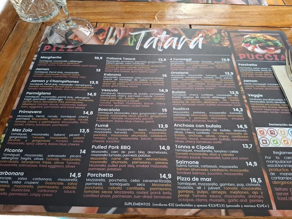 Menu_Pizzeria & Brasa Tatarà_Tossa de Mar_immagine_2