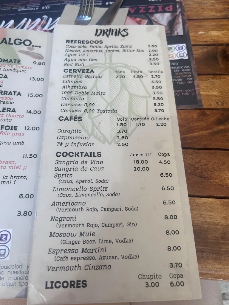 Menu_Pizzeria & Brasa Tatarà_Tossa de Mar_immagine_3