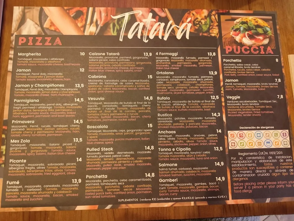 Menu_Pizzeria & Brasa Tatarà_Tossa de Mar_immagine_4