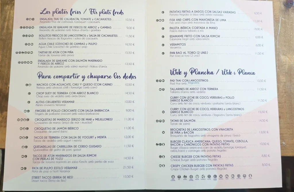 Lounge Bar Veramar_Tossa de Mar_menu_image_1