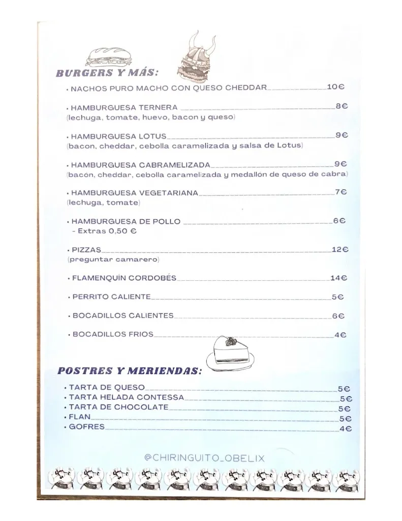 Menu_Chiringuito de Obélix_Alpujarra de la Sierra_image_2