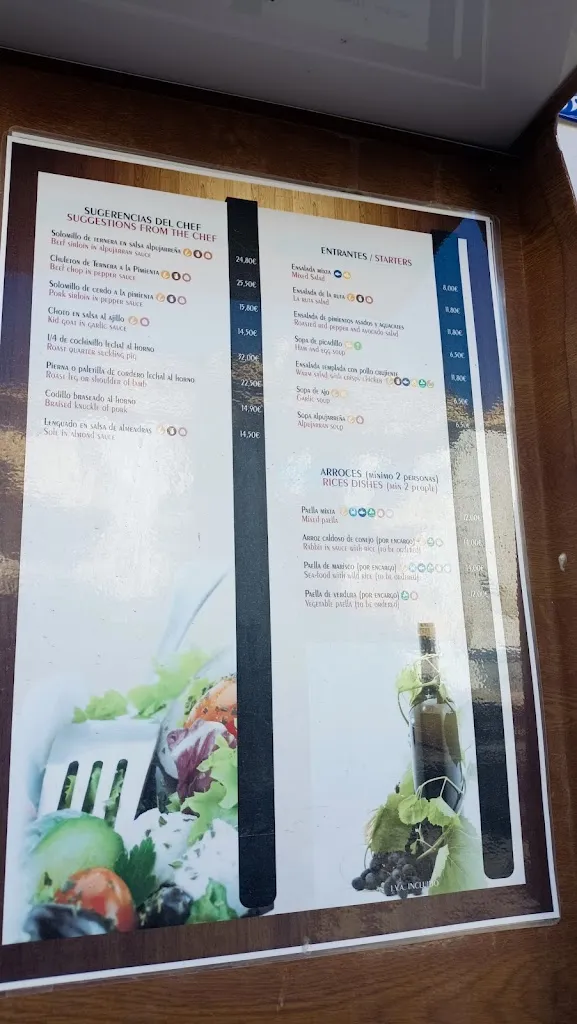 Menu_Ruta la Alpujarra Restaurante_Alpujarra de la Sierra_immagine_1