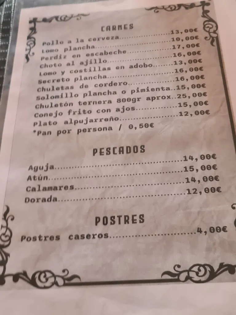 Menu_Restaurante Aben Humeya_Alpujarra de la Sierra_image_2