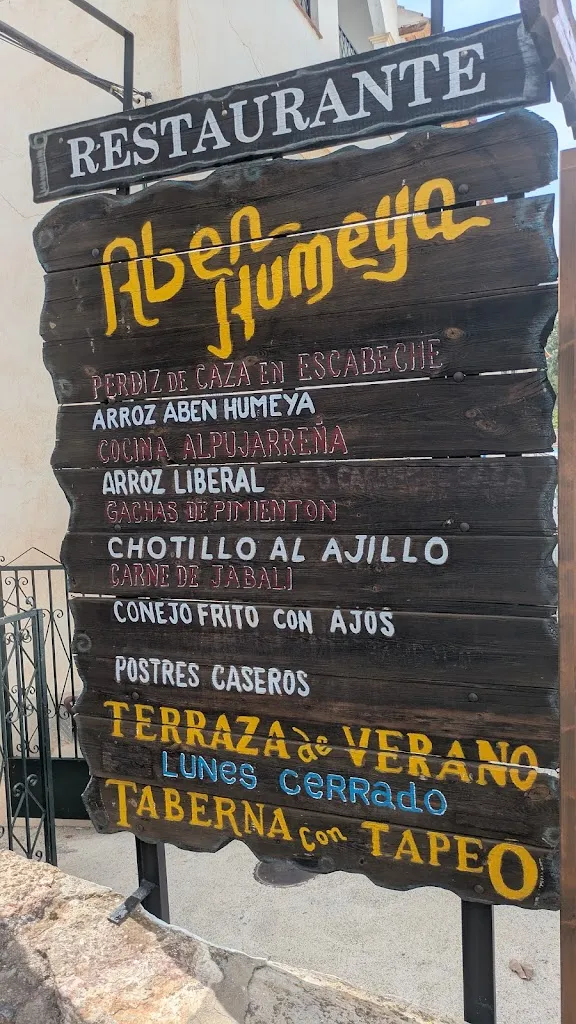 Menu_Restaurante Aben Humeya_Alpujarra de la Sierra_image_4